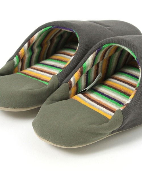 niko and...（ニコアンド）の「ニコロゴルームシューズ（ルームシューズ/スリッパ・レディース・アイボリー/チャコール/グリーン・MEDIUM/LARGE）」の15枚目の写真