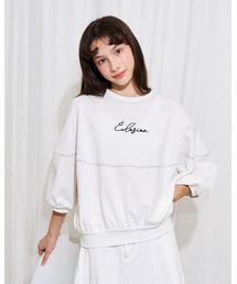 pom ponette junior（ポンポネットジュニア）の「【AMI】バルーンプルオーバー（スウェット）」