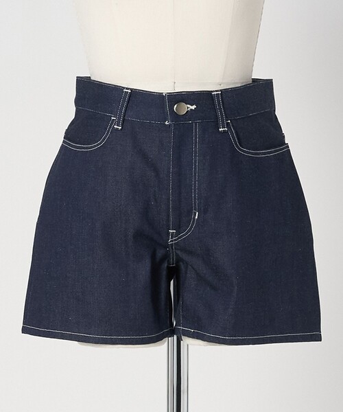 LOEFF(ロエフ)の「<LOEFF>13OZ ショート デニム パンツ(デニムパンツ・レディース・ネイビー・0/1)」の9枚目の写真