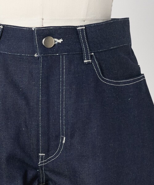 LOEFF(ロエフ)の「<LOEFF>13OZ ショート デニム パンツ(デニムパンツ・レディース・ネイビー・0/1)」の11枚目の写真