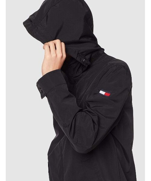 TOMMY HILFIGER（トミーヒルフィガー）の「【オンライン限定】ロゴナイロンブルゾン/ REGATTA JACKET（ナイロンジャケット・メンズ・ネイビー/ブラック・MEDIUM/LARGE/SMALL/X-LARGE）」の7枚目の写真