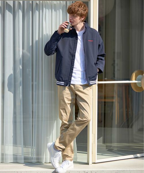 TOMMY HILFIGER（トミーヒルフィガー）の「【オンライン限定】ロゴナイロンブルゾン/ REGATTA JACKET（ナイロンジャケット・メンズ・ネイビー/ブラック・MEDIUM/LARGE/SMALL/X-LARGE）」の9枚目の写真