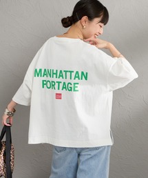 Manhattan Portage | [MANHATTAN PORTAGE/マンハッタンポーテージ] 別注 ショート丈 バックプリントTシャツ(Tシャツ/カットソー)