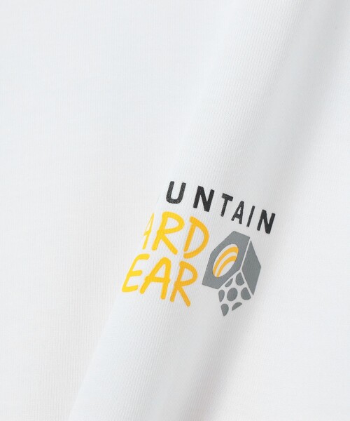 MOUNTAIN HARDWEAR（マウンテンハードウェアー）の「【別注】MOUNTAIN HARDWEAR / BEAMS Logo Tee（Tシャツ/カットソー・メンズ・ブラック/ホワイト・MEDIUM/LARGE/X-LARGE）」の5枚目の写真