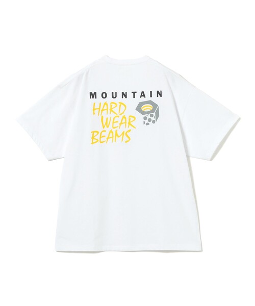 MOUNTAIN HARDWEAR（マウンテンハードウェアー）の「【別注】MOUNTAIN HARDWEAR / BEAMS Logo Tee（Tシャツ/カットソー・メンズ・ブラック/ホワイト・MEDIUM/LARGE/X-LARGE）」の6枚目の写真
