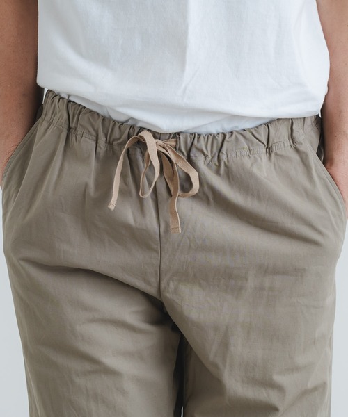 quadro(クオドロ)の「綿麻ウェザーイージーパンツ(その他パンツ・メンズ・チャコール/モカ/ベージュ・MEDIUM)」の18枚目の写真