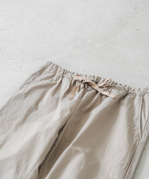 quadro(クオドロ)の「綿麻ウェザーイージーパンツ(その他パンツ・メンズ・チャコール/モカ/ベージュ・MEDIUM)」の6枚目の写真