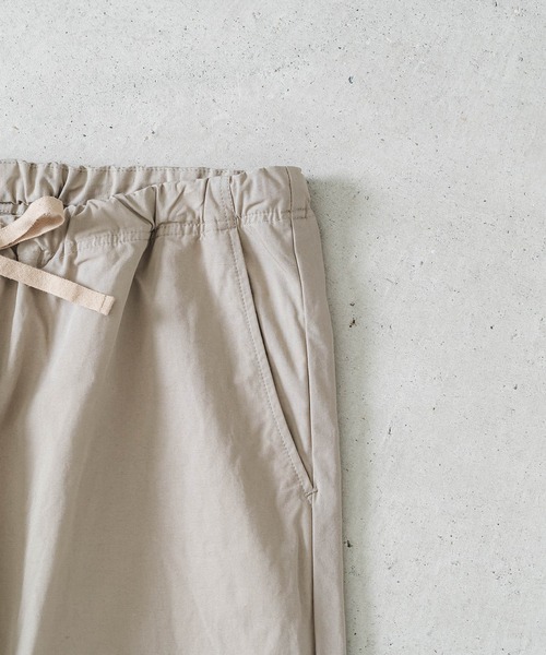 quadro(クオドロ)の「綿麻ウェザーイージーパンツ(その他パンツ・メンズ・チャコール/モカ/ベージュ・MEDIUM)」の8枚目の写真