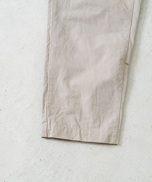 quadro(クオドロ)の「綿麻ウェザーイージーパンツ(その他パンツ・メンズ・チャコール/モカ/ベージュ・MEDIUM)」の10枚目の写真