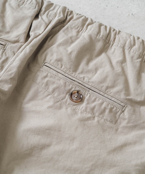 quadro(クオドロ)の「綿麻ウェザーイージーパンツ(その他パンツ・メンズ・チャコール/モカ/ベージュ・MEDIUM)」の11枚目の写真