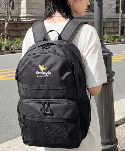 Mark Gonzales(マーク・ゴンザレス)の「【Mark Gonzales/マーク ゴンザレス】アートワークデザインコレクション バックパック25(バックパック/リュック・メンズ・ブラック系2/ブラック系1・FREE)」の4枚目の写真