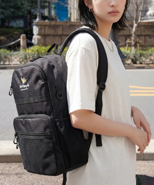 Mark Gonzales(マーク・ゴンザレス)の「【Mark Gonzales/マーク ゴンザレス】アートワークデザインコレクション バックパック25(バックパック/リュック・メンズ・ブラック系2/ブラック系1・FREE)」の5枚目の写真