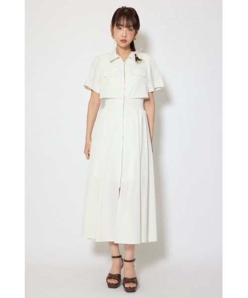 rienda(リエンダ)の「【伝説のバズりワンピ】バストフレアワンピース 春服 夏服(ワンピース・レディース・ホワイト系その他/ピンク/ブラック/ライトブルー・SMALL/MEDIUM)」の7枚目の写真
