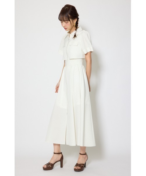 rienda(リエンダ)の「【伝説のバズりワンピ】バストフレアワンピース 春服 夏服(ワンピース・レディース・ホワイト系その他/ピンク/ブラック/ライトブルー・SMALL/MEDIUM)」の9枚目の写真