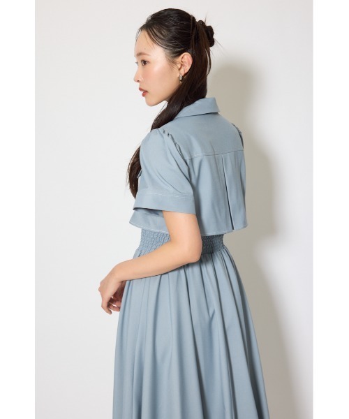 rienda(リエンダ)の「【伝説のバズりワンピ】バストフレアワンピース 春服 夏服(ワンピース・レディース・ホワイト系その他/ピンク/ブラック/ライトブルー・SMALL/MEDIUM)」の13枚目の写真