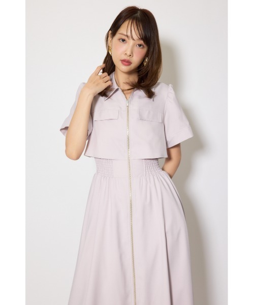 rienda(リエンダ)の「【伝説のバズりワンピ】バストフレアワンピース 春服 夏服(ワンピース・レディース・ホワイト系その他/ピンク/ブラック/ライトブルー・SMALL/MEDIUM)」の19枚目の写真