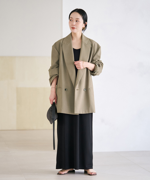 plage（プラージュ）の「PEAKED LAPEL ジャケット（テーラードジャケット・レディース・ホワイト系その他/ベージュ・38/36）」の4枚目の写真