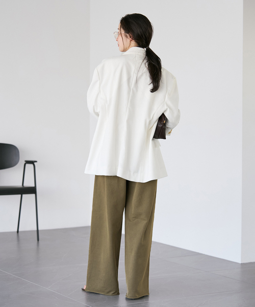 plage（プラージュ）の「PEAKED LAPEL ジャケット（テーラードジャケット・レディース・ホワイト系その他/ベージュ・38/36）」の8枚目の写真