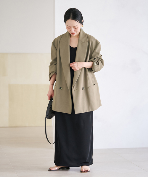 plage（プラージュ）の「PEAKED LAPEL ジャケット（テーラードジャケット・レディース・ホワイト系その他/ベージュ・38/36）」の15枚目の写真