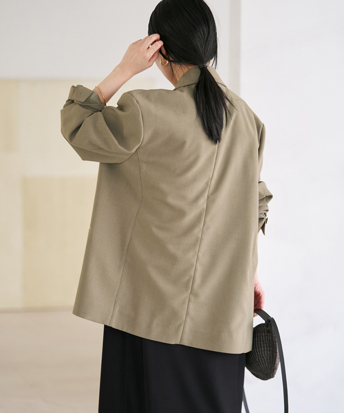 plage（プラージュ）の「PEAKED LAPEL ジャケット（テーラードジャケット・レディース・ホワイト系その他/ベージュ・38/36）」の21枚目の写真