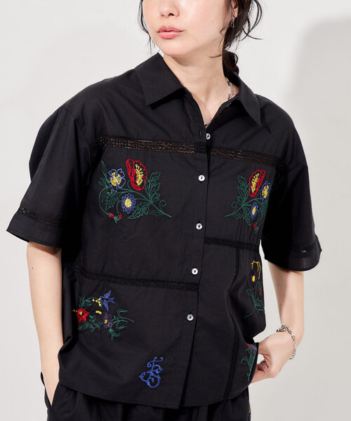インド パッチワーク刺繍シャツ（シャツ/ブラウス）｜FREAK'S STORE