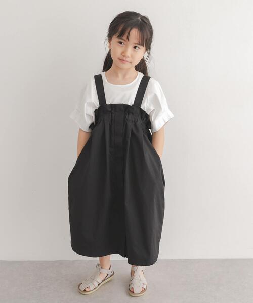 URBAN RESEARCH DOORS(アーバンリサーチドアーズ)の「『接触冷感/イージーケア』撥水ワークジャンパースカート(KIDS)(ワンピース・キッズ・ブラック/チャコールグレー・120/135/105)」の19枚目の写真