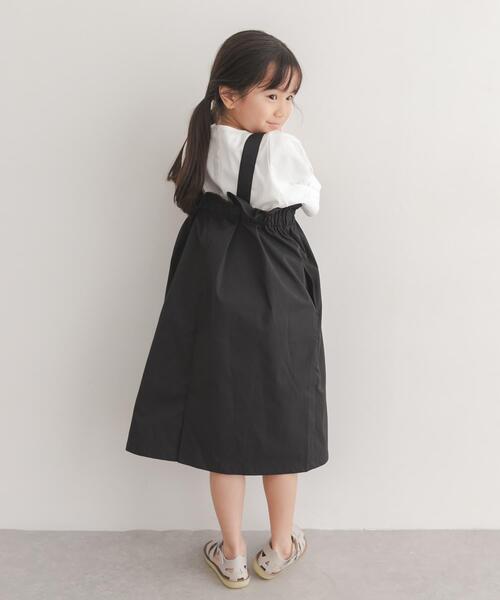 URBAN RESEARCH DOORS(アーバンリサーチドアーズ)の「『接触冷感/イージーケア』撥水ワークジャンパースカート(KIDS)(ワンピース・キッズ・ブラック/チャコールグレー・120/135/105)」の20枚目の写真