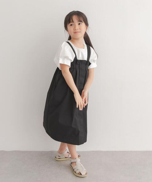 URBAN RESEARCH DOORS(アーバンリサーチドアーズ)の「『接触冷感/イージーケア』撥水ワークジャンパースカート(KIDS)(ワンピース・キッズ・ブラック/チャコールグレー・120/135/105)」の21枚目の写真