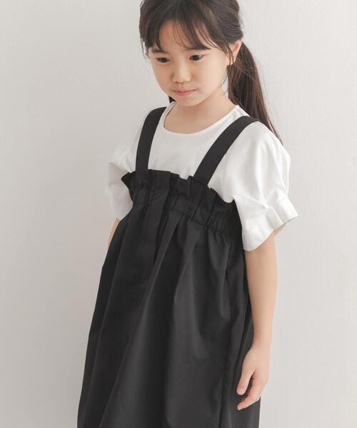 URBAN RESEARCH DOORS(アーバンリサーチドアーズ)の「『接触冷感/イージーケア』撥水ワークジャンパースカート(KIDS)(ワンピース・キッズ・ブラック/チャコールグレー・120/135/105)」の22枚目の写真