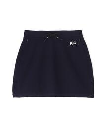 【PGG】【直営店舗&公式オンライン限定】ポリエステルヤーンmmニットスカート (LADIES)
