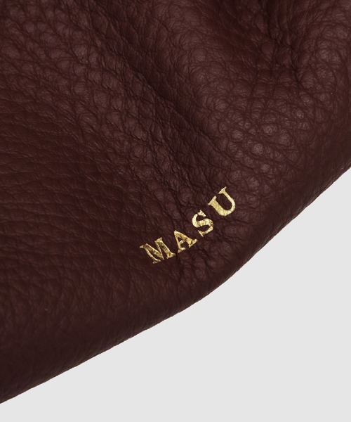 MASU(エムエーエスユー)の「WHIP POUCH(ショルダーバッグ・メンズ・ブラック/レッド/モカ・FREE)」の11枚目の写真
