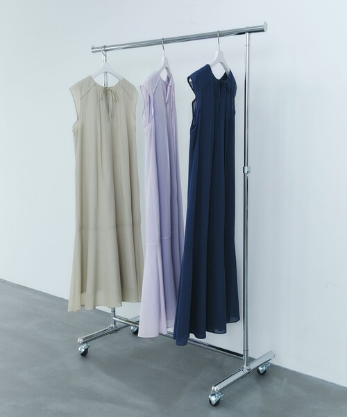 EMMEL REFINES＞EM C/PEシフォン 2WAY ワンピース（ワンピース 