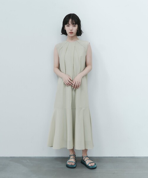 EMMEL REFINES＞EM C/PEシフォン 2WAY ワンピース（ワンピース