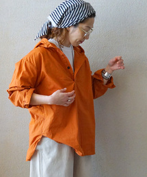 【HTS】 COTTON HOODED PULL