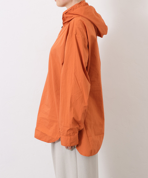 JOURNAL STANDARD LUXE（ジャーナルスタンダード　ラックス）の「【HTS】 COTTON HOODED PULL（シャツ/ブラウス・レディース・レンガ/サックスブルー/ブラック・48）」の16枚目の写真