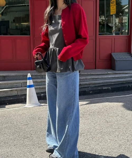 FREE STYLISTS(フリー スタイリスト)の「YUGA_YGMC Korean style back-open camisole(キャミソール・レディース・グレー/ブラック・FREE)」の22枚目の写真