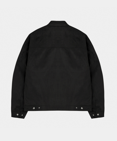 LETTERCOMO(レテルコモ)の「レーサースエードブルゾンジャケットブラック(ブルゾン・レディース・その他・MEDIUM/LARGE/X-LARGE)」の2枚目の写真