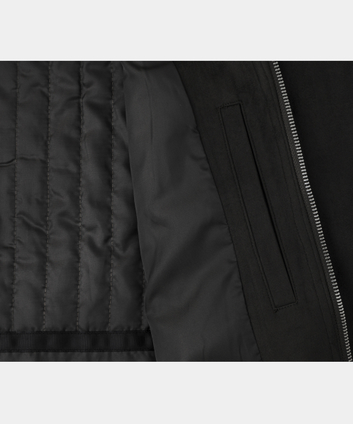 LETTERCOMO(レテルコモ)の「レーサースエードブルゾンジャケットブラック(ブルゾン・レディース・その他・MEDIUM/LARGE/X-LARGE)」の4枚目の写真