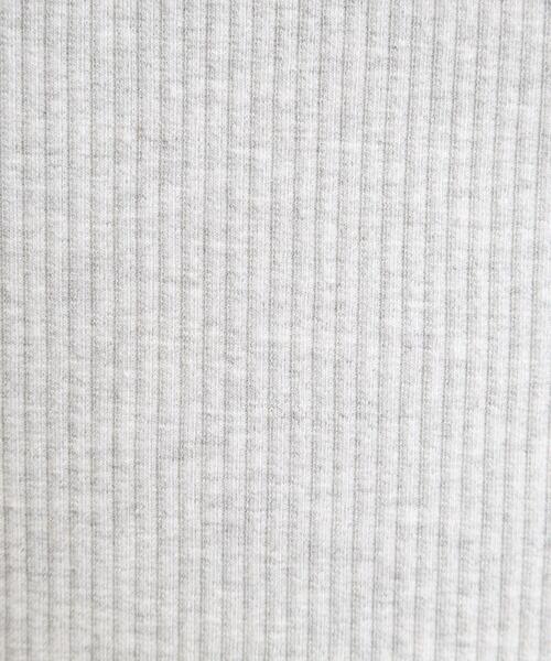 SHOO・LA・RUE（シューラルー）の「【セルフカット可能/洗濯機可/S-LL】テレコナロースカート（スカート・レディース・オレンジ/ブルー/グレー/ブラック・01/04/03/02）」の8枚目の写真