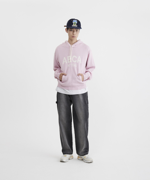 AECA(エイカ)の「MULTI STITCH CARPENTER DENIM-GREY(デニムパンツ・レディース・その他・L/S/M)」の3枚目の写真