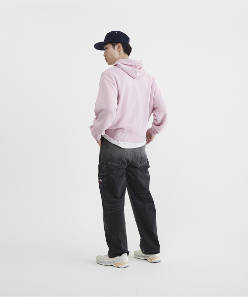 AECA(エイカ)の「MULTI STITCH CARPENTER DENIM-GREY(デニムパンツ・レディース・その他・L/S/M)」の4枚目の写真