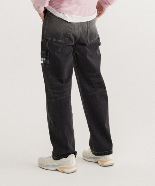 AECA(エイカ)の「MULTI STITCH CARPENTER DENIM-GREY(デニムパンツ・レディース・その他・L/S/M)」の6枚目の写真