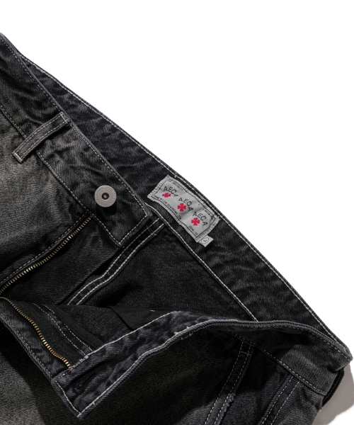 AECA(エイカ)の「MULTI STITCH CARPENTER DENIM-GREY(デニムパンツ・レディース・その他・L/S/M)」の10枚目の写真