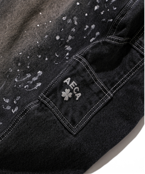 AECA(エイカ)の「MULTI STITCH CARPENTER DENIM-GREY(デニムパンツ・レディース・その他・L/S/M)」の12枚目の写真