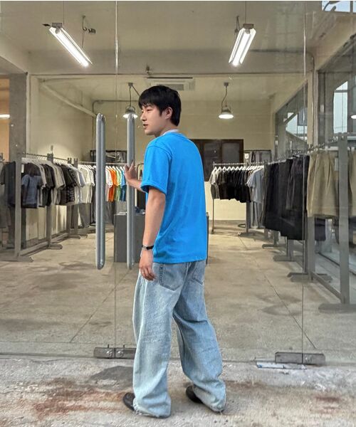NOUN(ノウン)の「balanced denim pants (light blue)(デニムパンツ・メンズ・その他・0/1/2)」の10枚目の写真