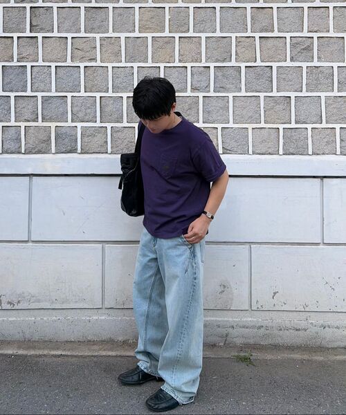 NOUN(ノウン)の「balanced denim pants (light blue)(デニムパンツ・メンズ・その他・0/1/2)」の11枚目の写真