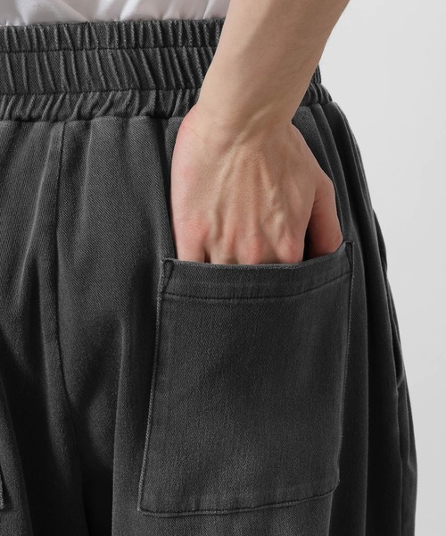 LAKOLE(ラコレ)の「カットデニムフレアパンツ / 655442(デニムパンツ・メンズ・ブラック/チャコール・LARGE/MEDIUM)」の9枚目の写真