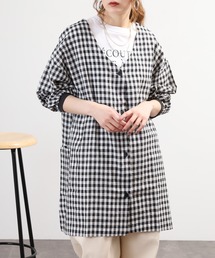 FUNALIVE（ファンアライブ）の「コットンリネン２ｗａｙ割烹着ショートエプロン（エプロン）」