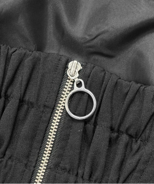 LVEU.（ラブユ.）の「【LVEU.】リングスリットデザインワンピース / キャミワンピ 2way ロング スリット カットアウト リング シルバー アシンメトリー フレア モード ブラック（ドレス・レディース・ブラック・FREE）」の18枚目の写真