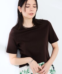 NOLLEY’S Sophi | 《撥水/汗染み軽減》ベイシック丈Tシャツ(Tシャツ/カットソー)